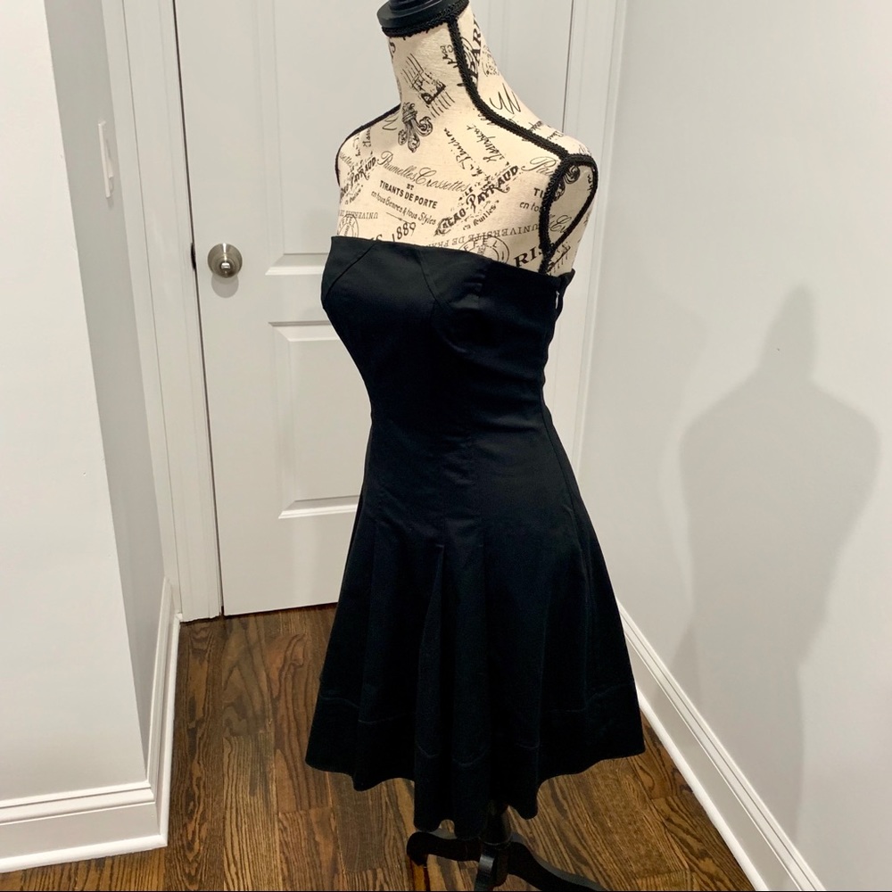 Express Strapless Dress (Black) (6)